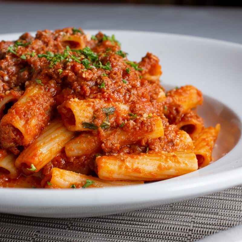 Rigatoni Bolognese